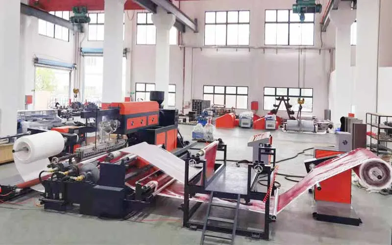 Automatic High Speed Extrusion Hot Melt Sticking Film Lamination Machine