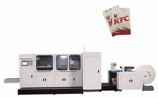 Prezzo del produttore automatico della macchina per la formatura di sacchetti di carta per alimenti ad alta velocità