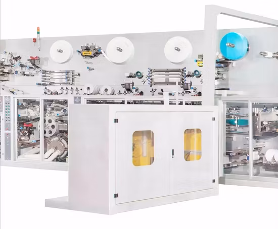 Macchina di seconda mano a prezzo economico in buone condizioni per produrre assorbenti igienici per donne, per fare la macchina automatica